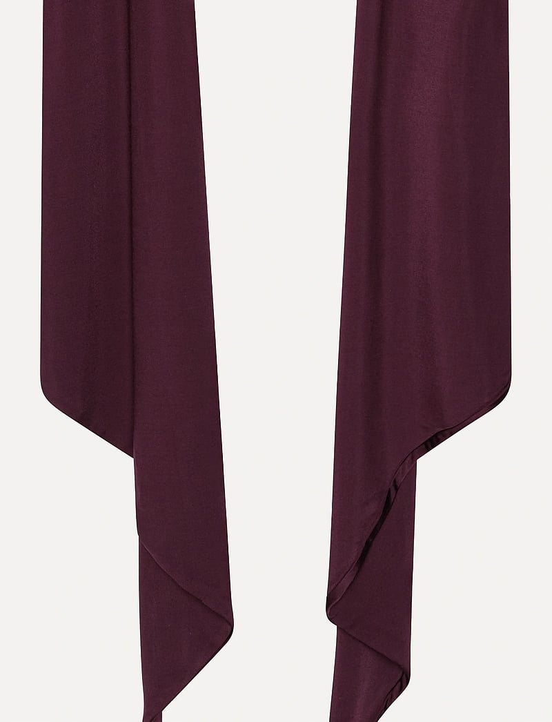 ROTATE - LONG-SLEEVED SCARF TOP - striktrøjer - winetasting - 4