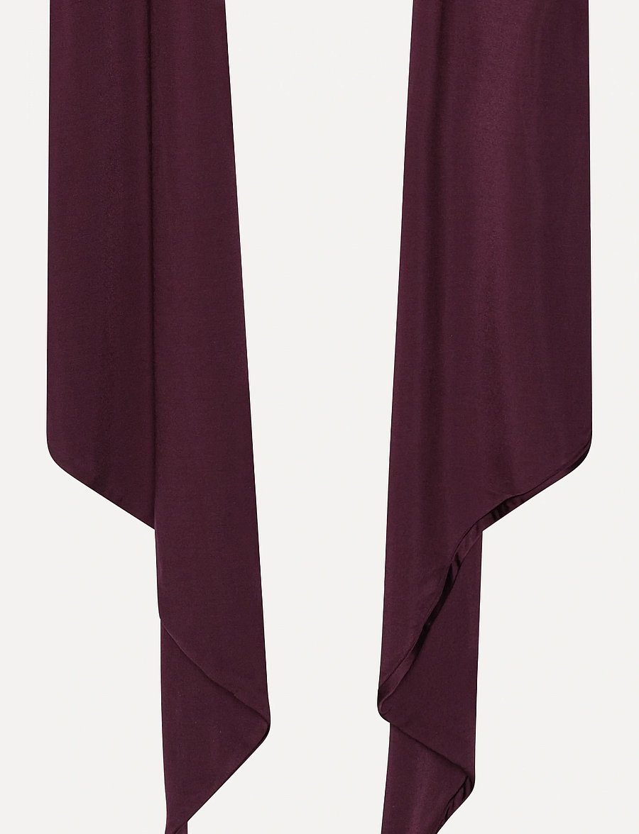 ROTATE - LONG-SLEEVED SCARF TOP - pullover - winetasting - 4