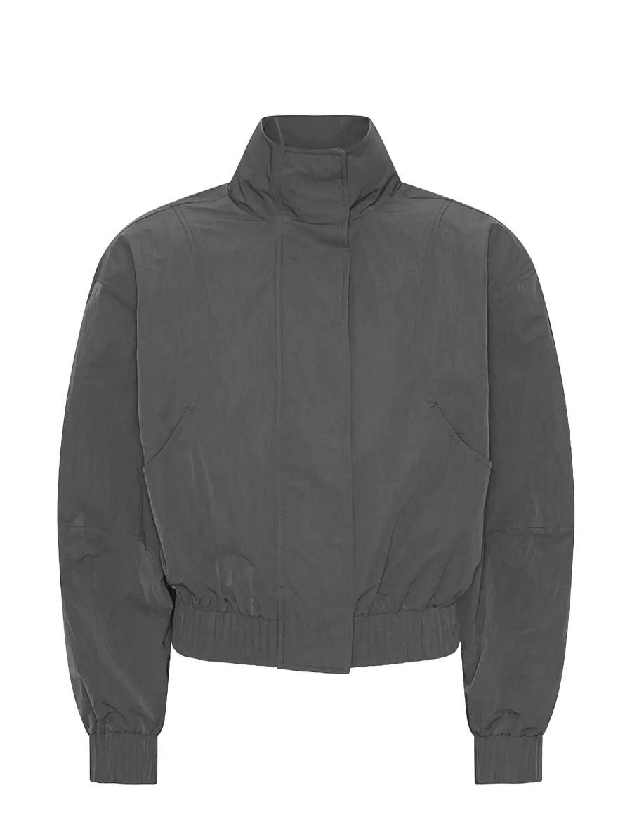 ROTATE - CRISPY TRACK JACKET - pavasara jakas - gray pinstripe - 1
