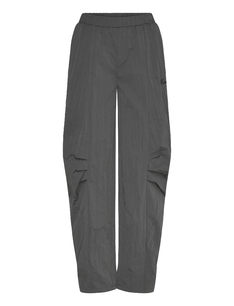 ROTATE - CRISPY TRACK PANTS - joggers - gray pinstripe - 0