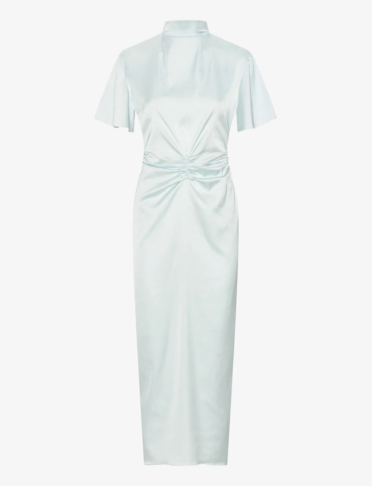 ROTATE - MIDI DRESS GATHERED CF - midi kjoler - ice flow - 1