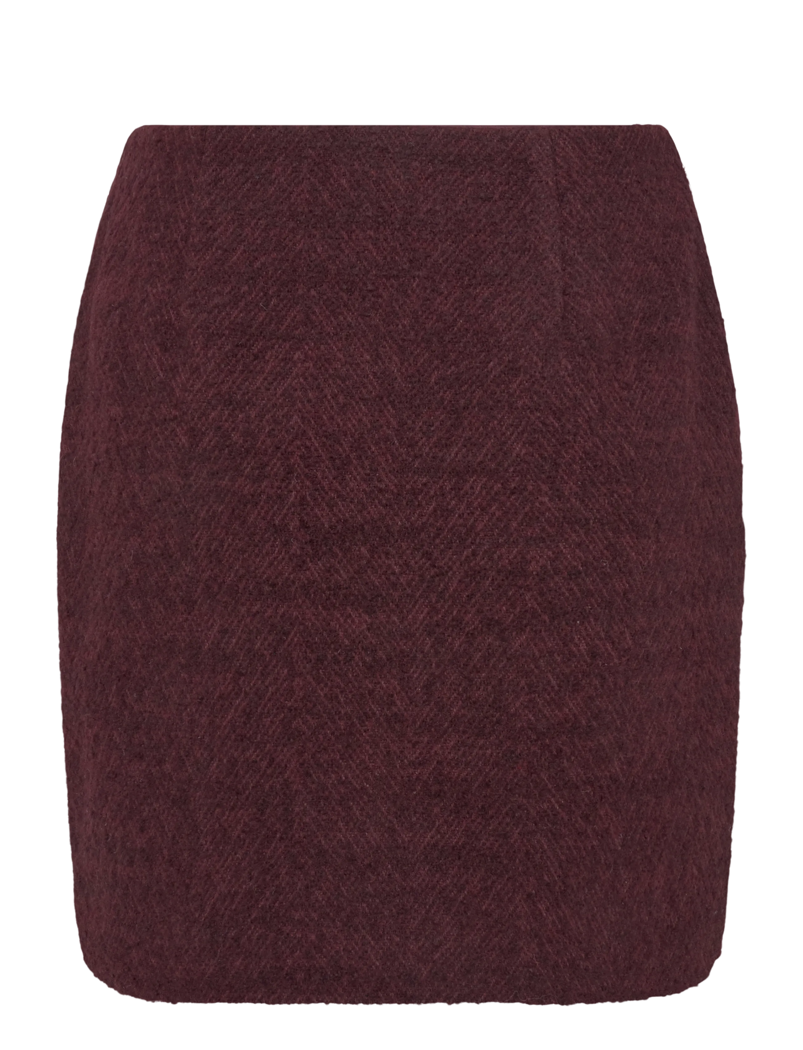 ROTATE - BOUCLE MINI SKIRT - zinfandel comb. - 1