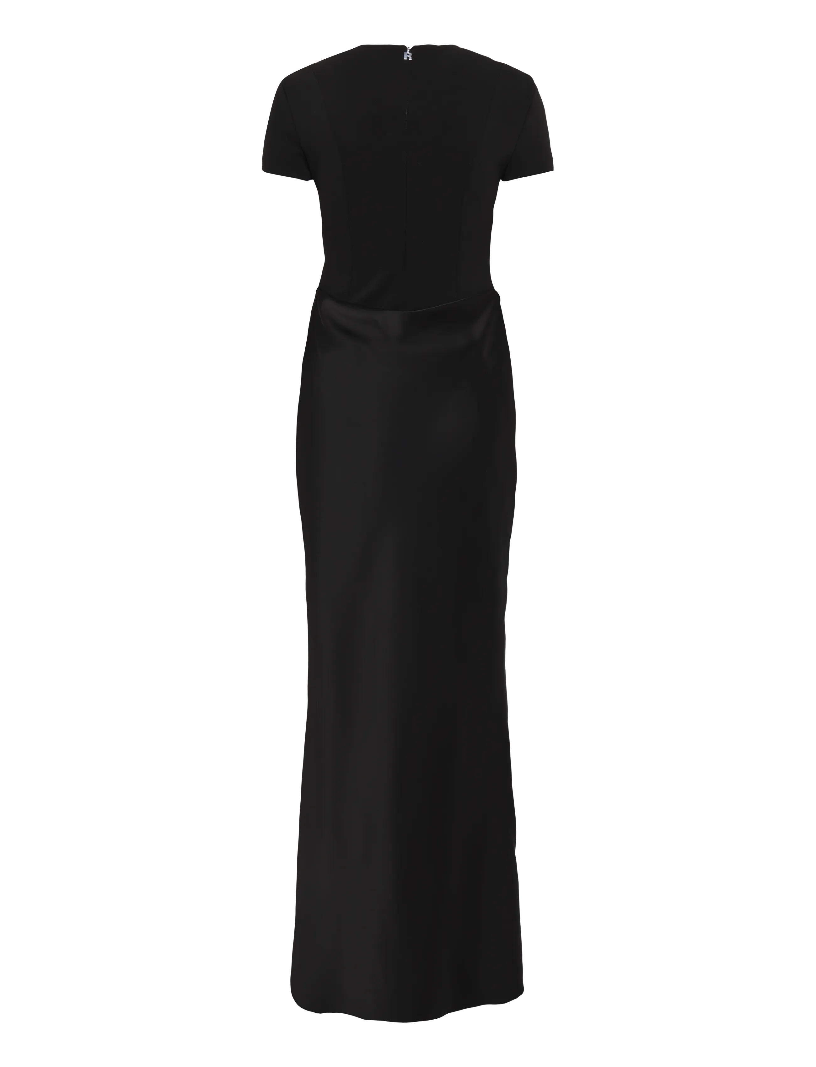 ROTATE - CAPSLEEVE DRAPED MAXI - black - 1