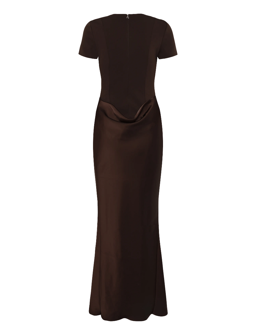 ROTATE - CAPSLEEVE DRAPED MAXI - molÉ - 2