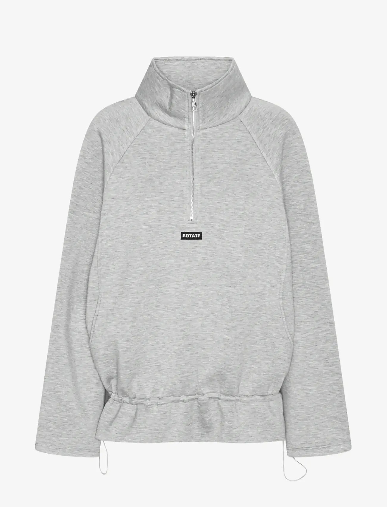 ROTATE - SCUBA HALF ZIP JACKET - forårsjakker - light grey melange - 1