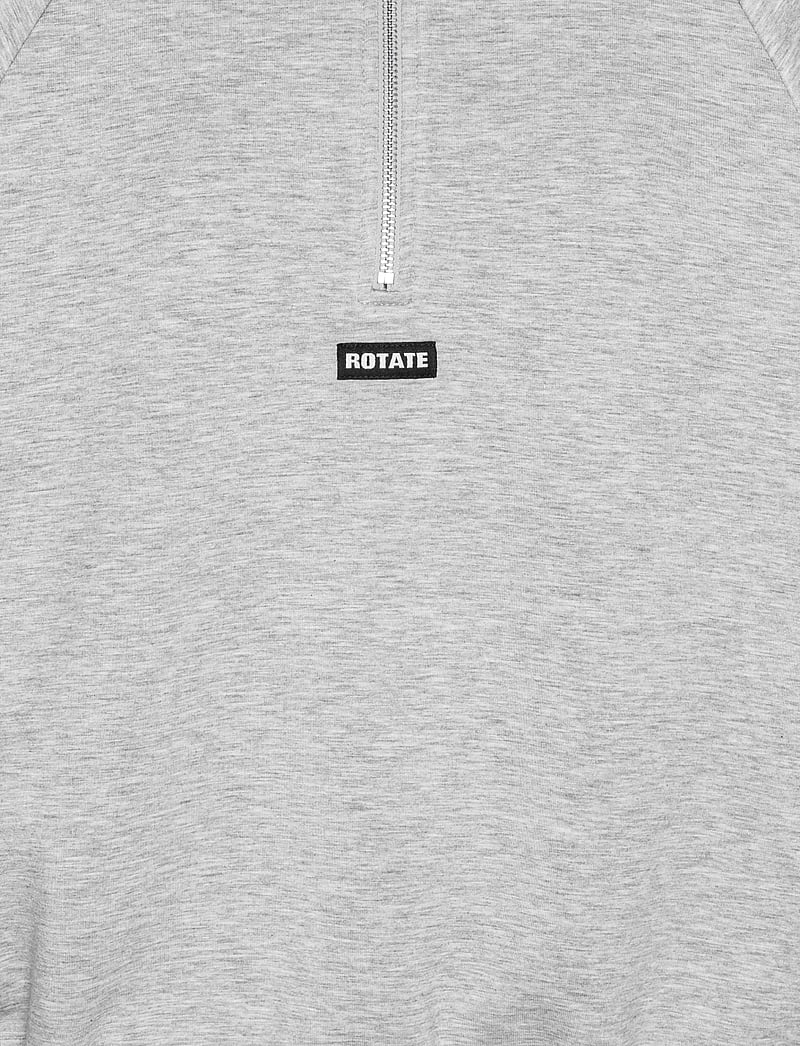 ROTATE - SCUBA HALF ZIP JACKET - forårsjakker - light grey melange - 4