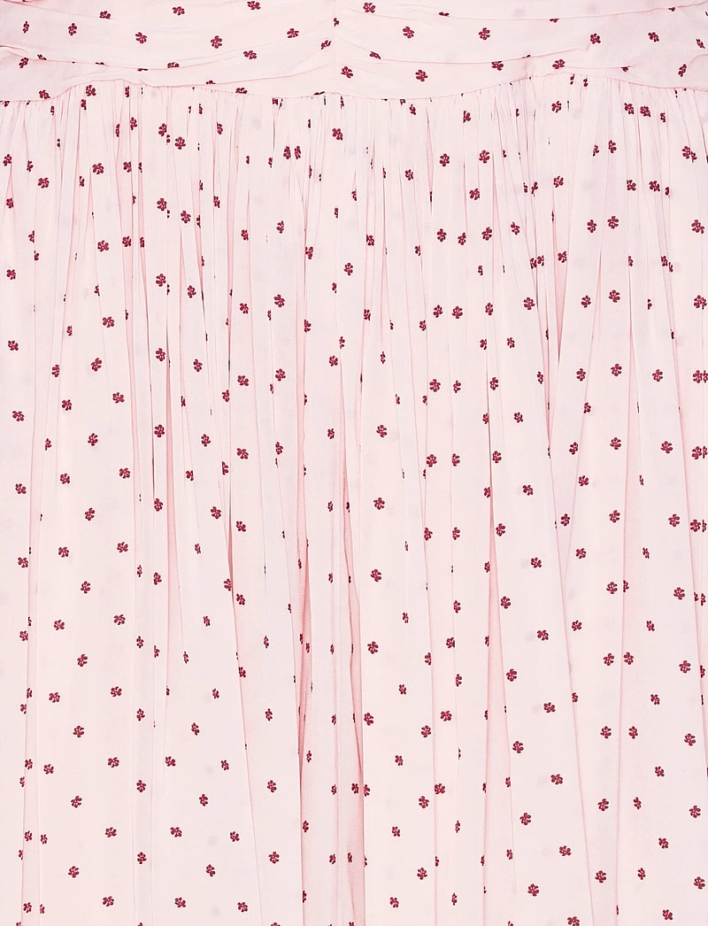 ROTATE - NS RUCHED DRESS - sommerkjoler - barely pink comb. - 4