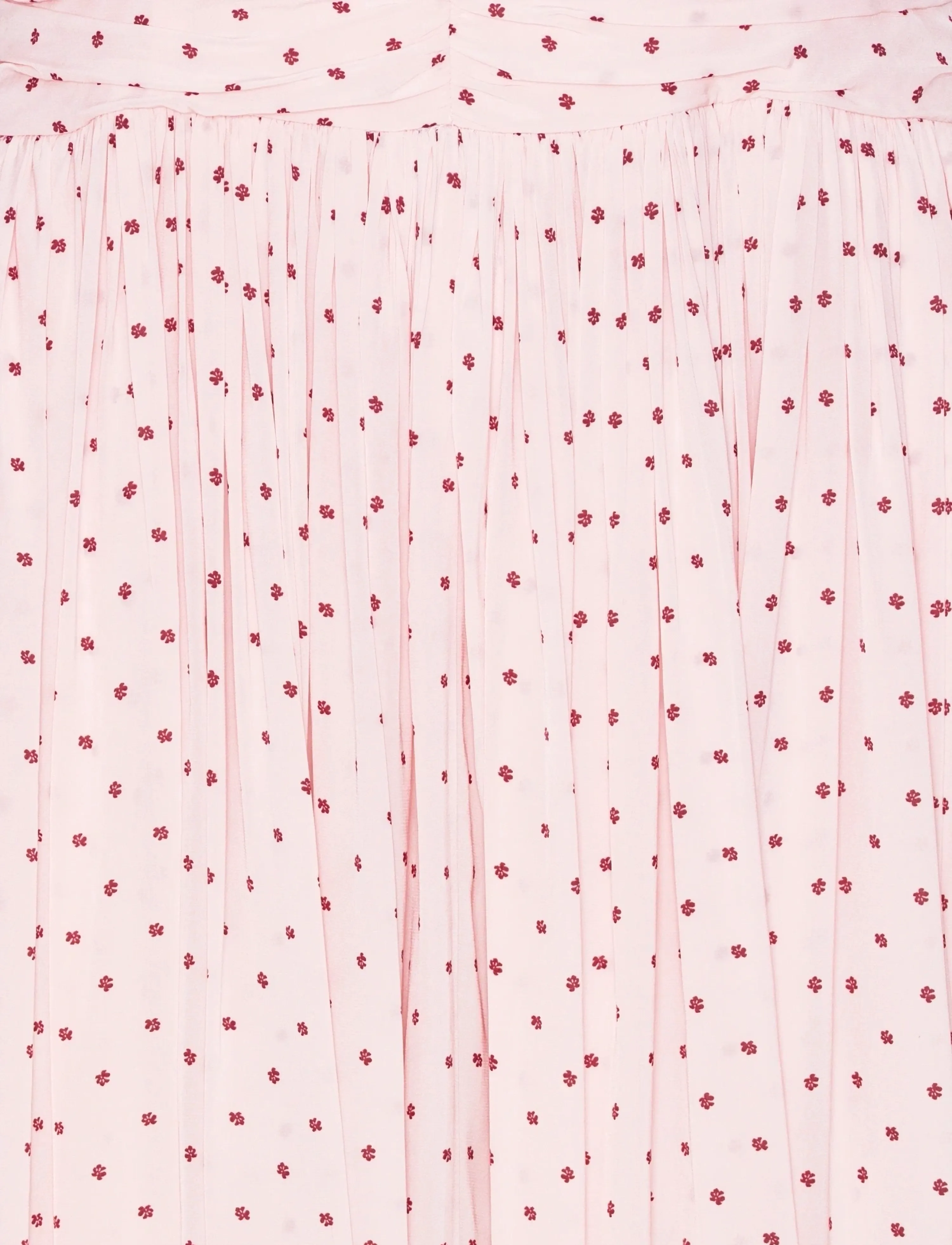ROTATE - NS RUCHED DRESS - vasaras kleitas - barely pink comb. - 4