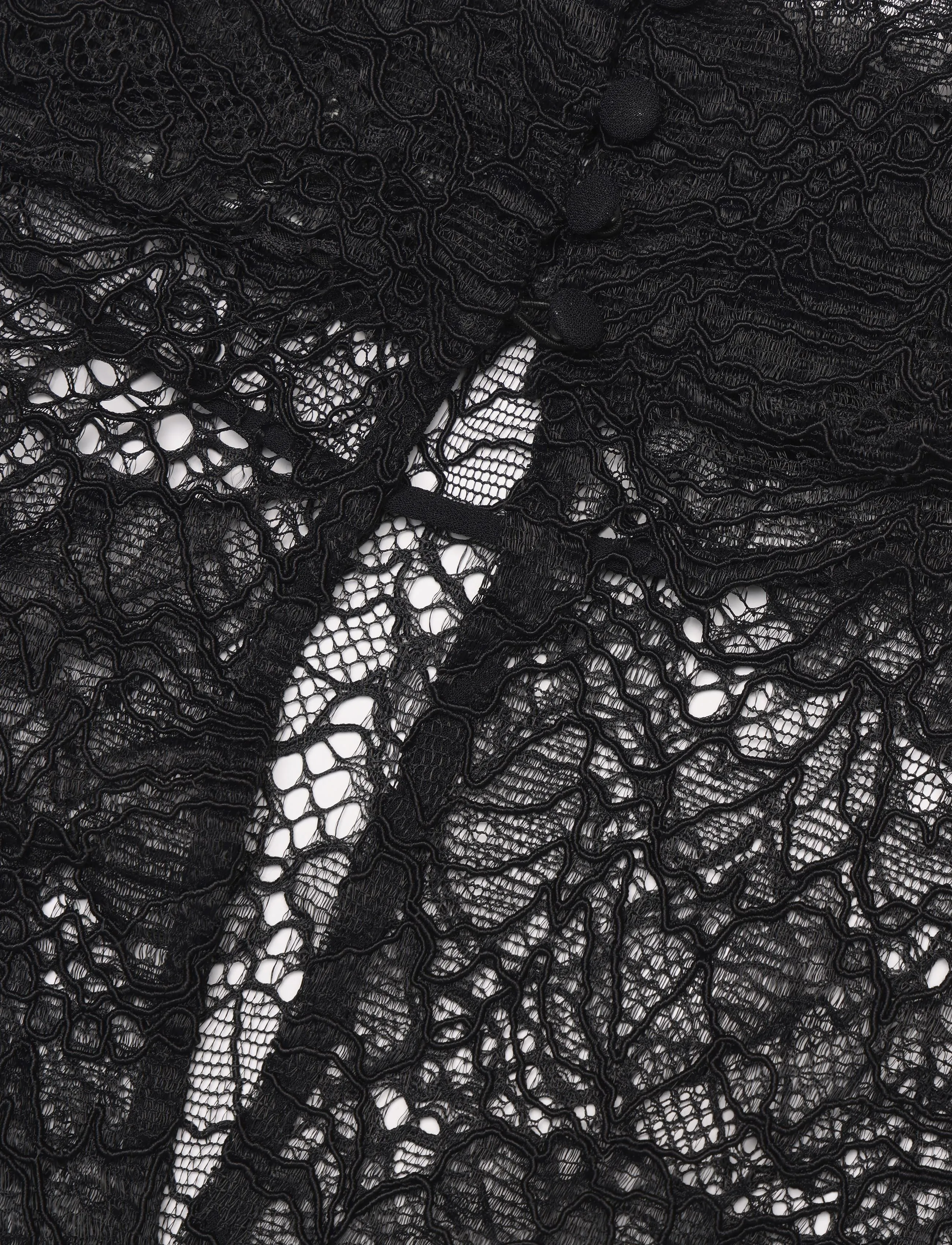 ROTATE - LACE LONG SLEEVE BLOUSE - black - 2