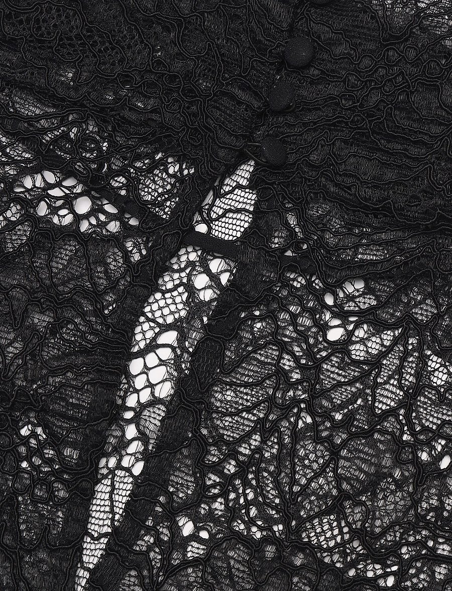 ROTATE - LACE LONG SLEEVE BLOUSE - black - 2