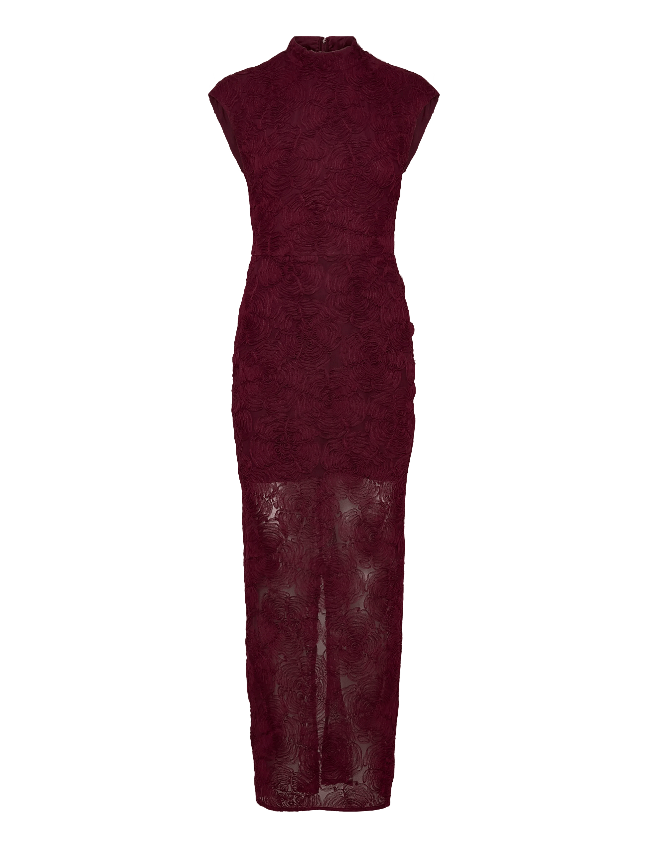 ROTATE - Flower Mesh Maxi Dress