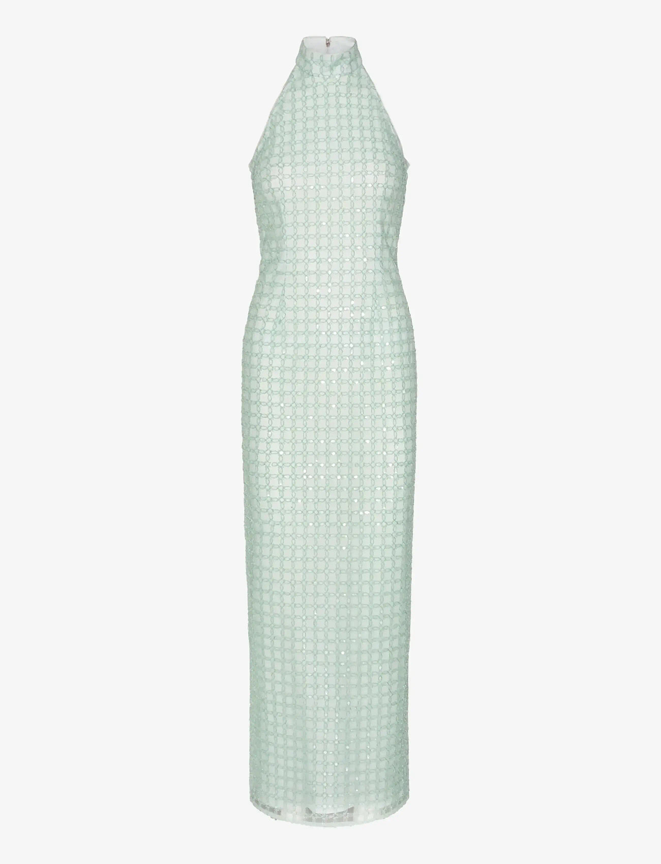 ROTATE - BEADED MAXI DRESS - pailletkjoler - ice flow - 1