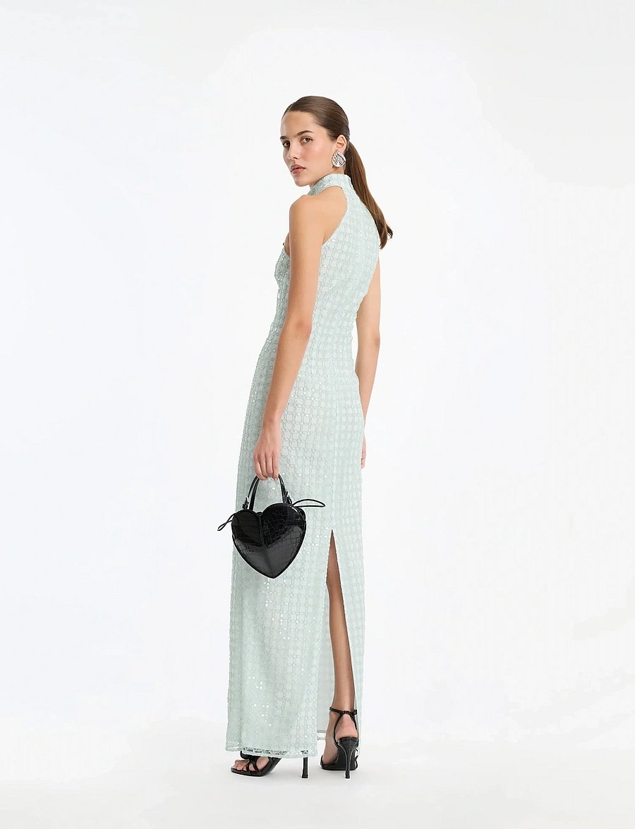 ROTATE - BEADED MAXI DRESS - paillettenkleider - ice flow - 3