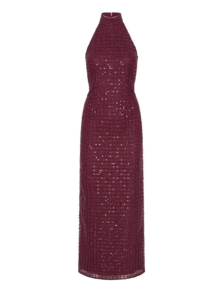 ROTATE - BEADED MAXI DRESS - robes de soirée - zinfandel - 1