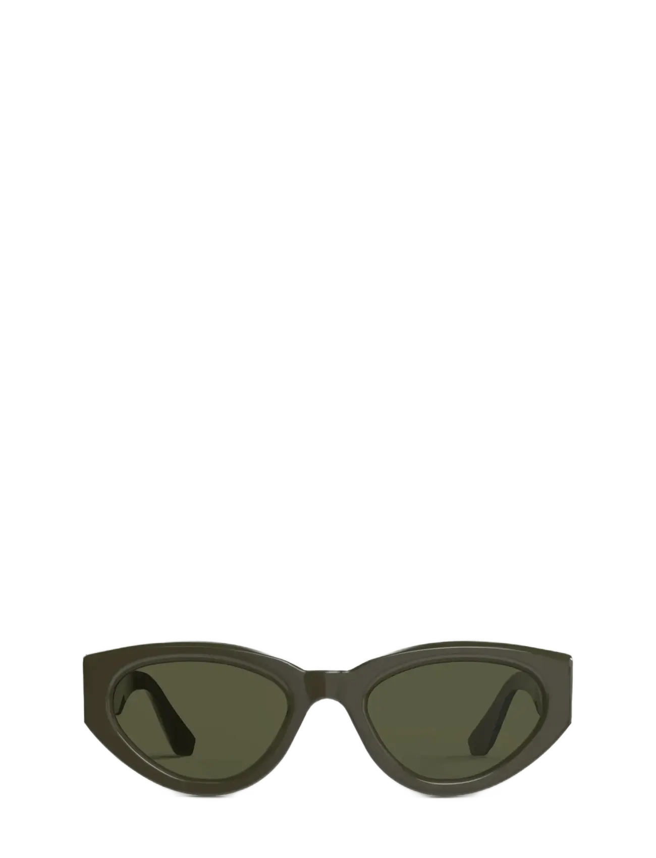 ROTATE 1. Cat Eye Frame Khaki - One Size - Damen