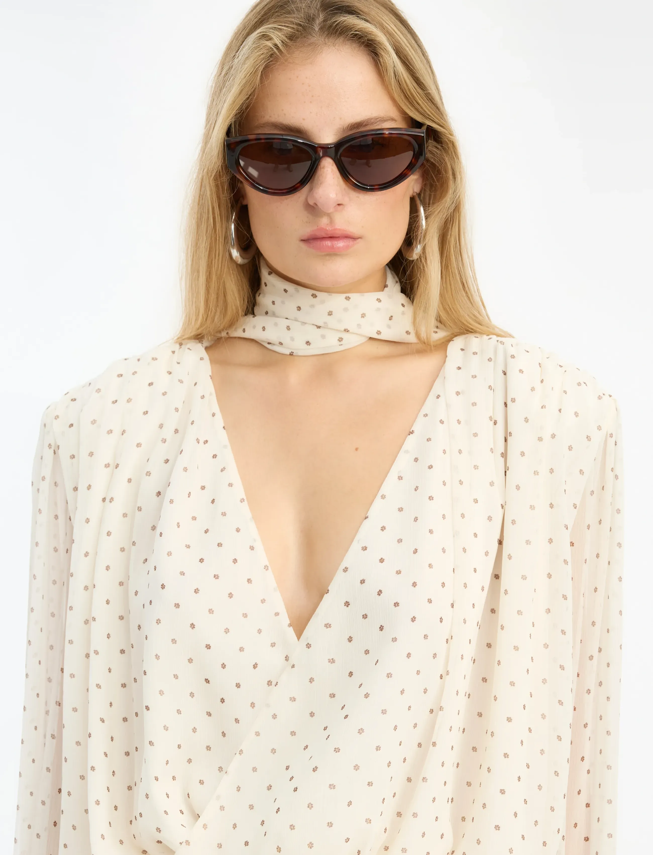 ROTATE 1. CAT EYE FRAME - ROTATE - CHIMI X DEEP TORTOISE / brown