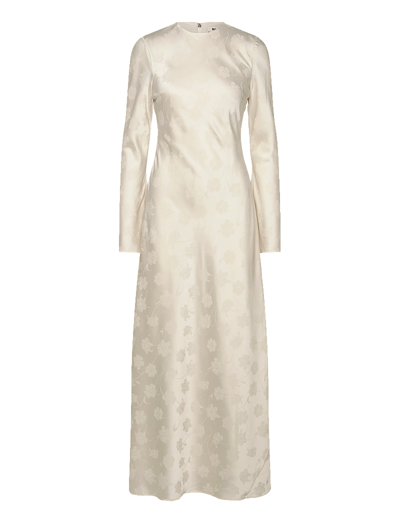 ROTATE - LS BIASCUT DRESS - maxi kjoler - egret - 0
