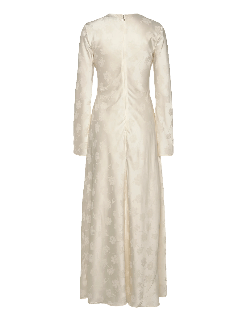 ROTATE - LS BIASCUT DRESS - maxi kjoler - egret - 1