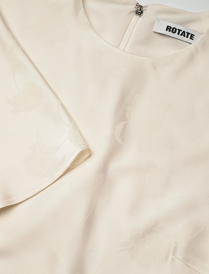 ROTATE - LS BIASCUT DRESS - maxi kjoler - egret - 2