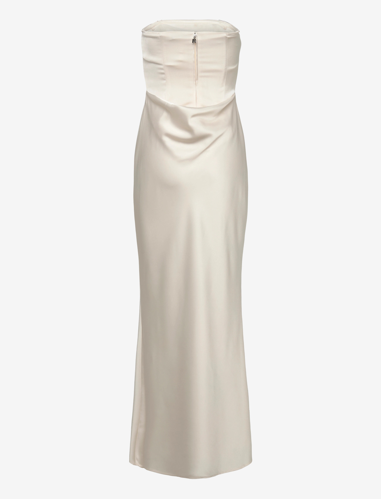 ROTATE - CORSAGE LONG DRESS - aftenkjoler - egret - 1