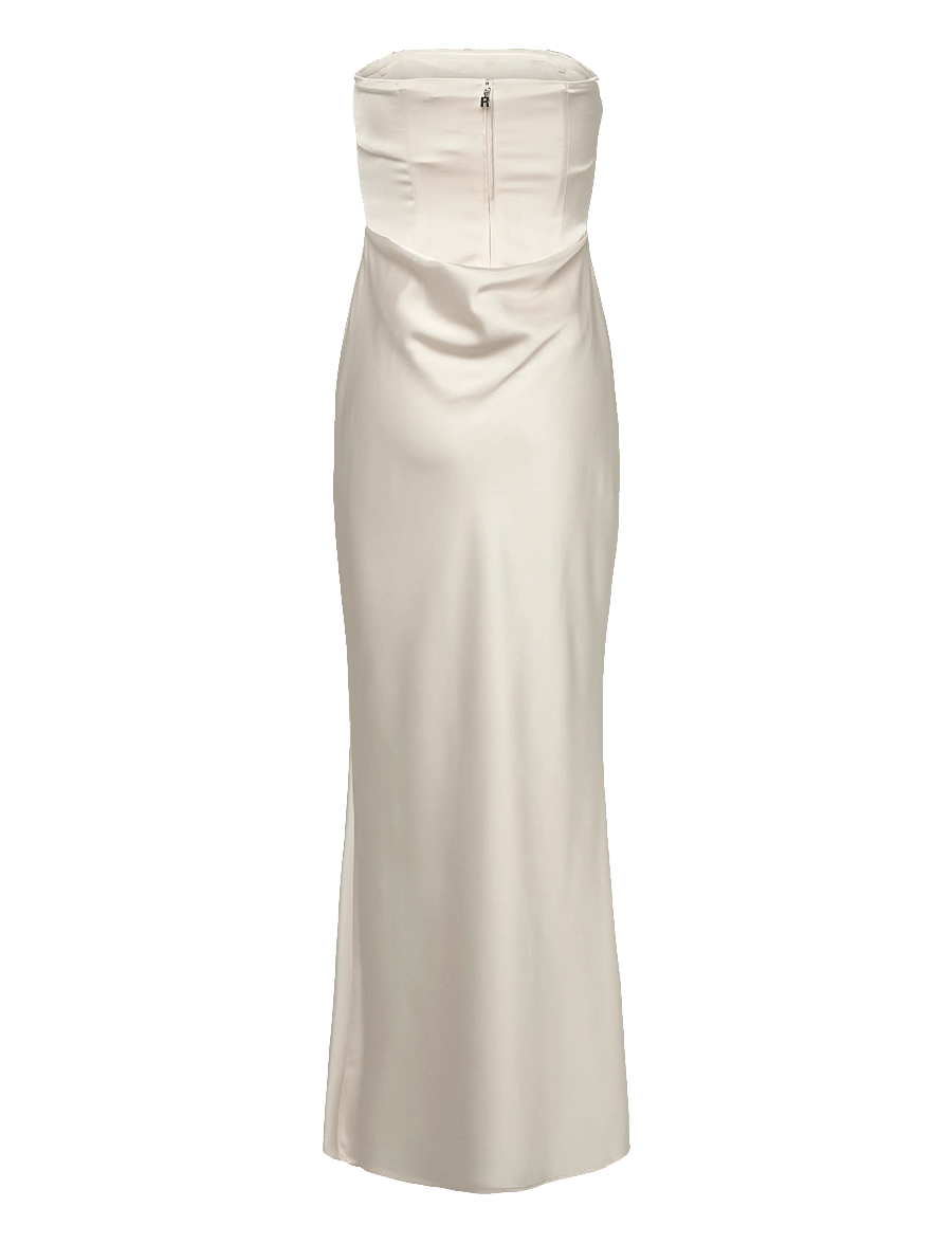 ROTATE - CORSAGE LONG DRESS - evening dresses - egret - 1