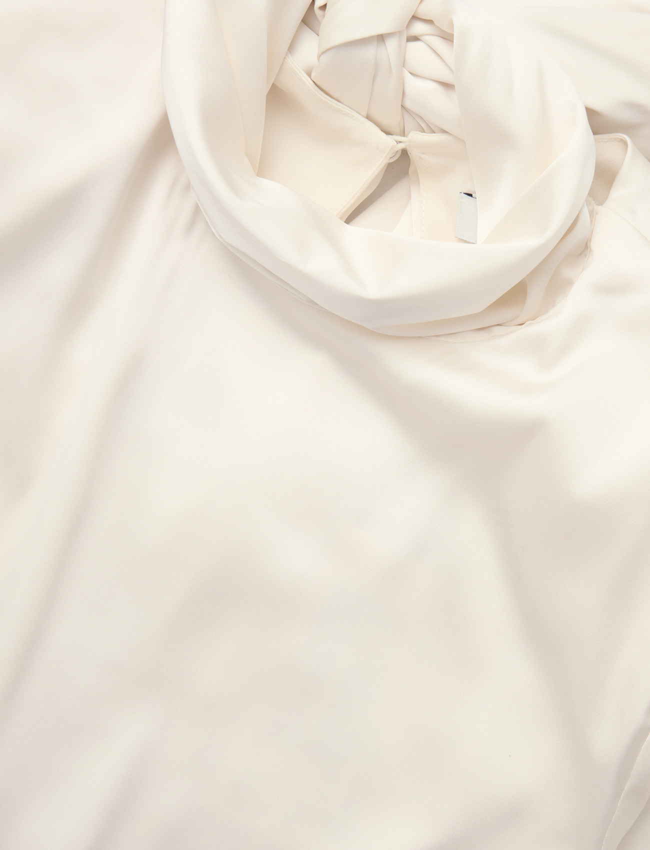 ROTATE - LS SCARF DRESS - egret - 2