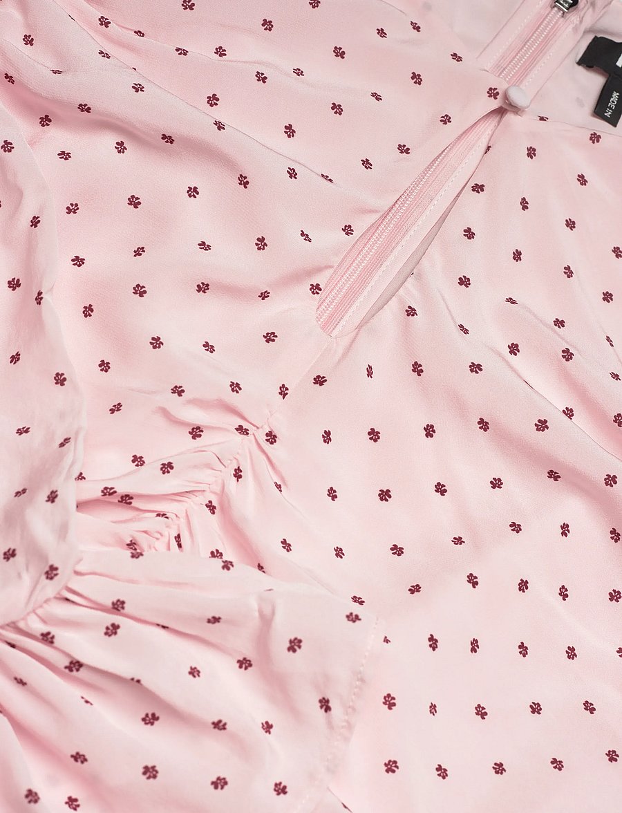 ROTATE - MINI RUCHED DRESS - cocktailkleider - barely pink comb. - 5
