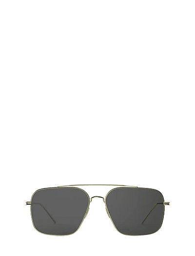 ROTATE 2. METAL AVIATOR FRAME - Sonnenbrillen - CHIMI X GOLD/GREY / grey