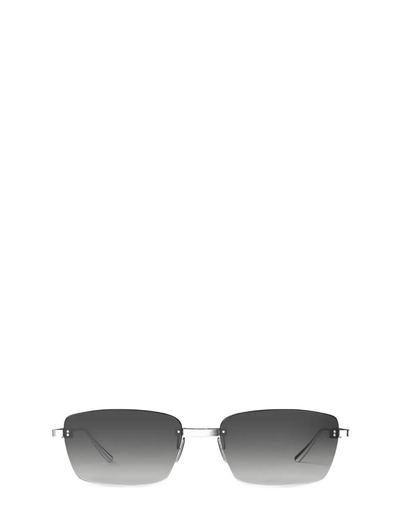 ROTATE Birger Christensen 5. SQUARED RIMLESS FRAME - Rechthoekig model - CHIMI X SILVER/GREY GRADIENT / silver