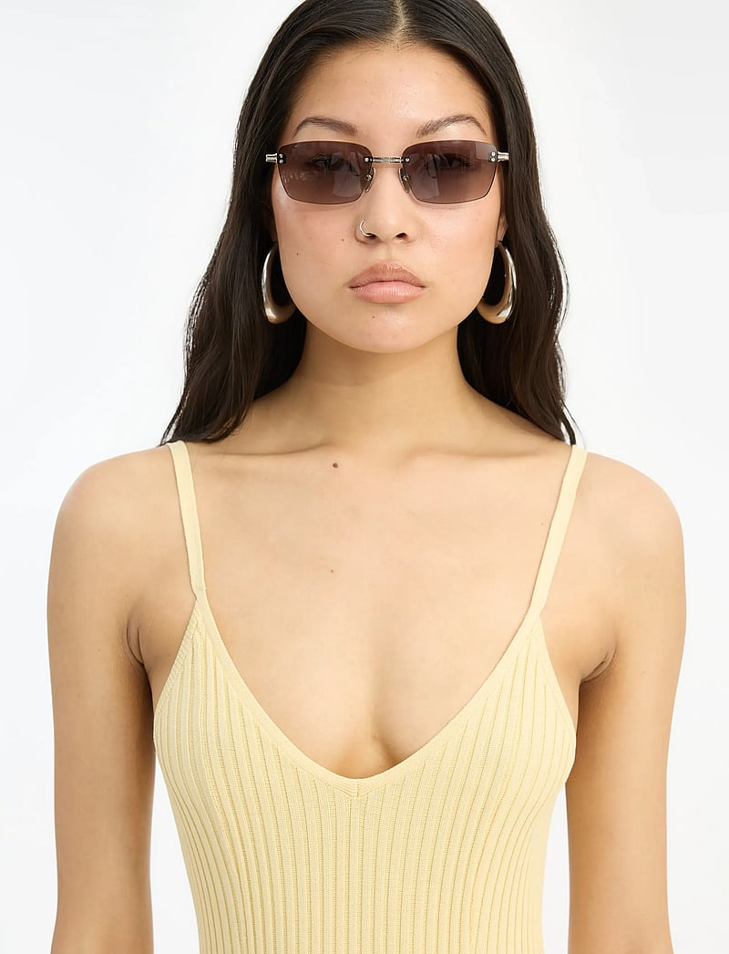 ROTATE Birger Christensen - 5. SQUARED RIMLESS FRAME - square frame - chimi x silver/grey gradient - 0