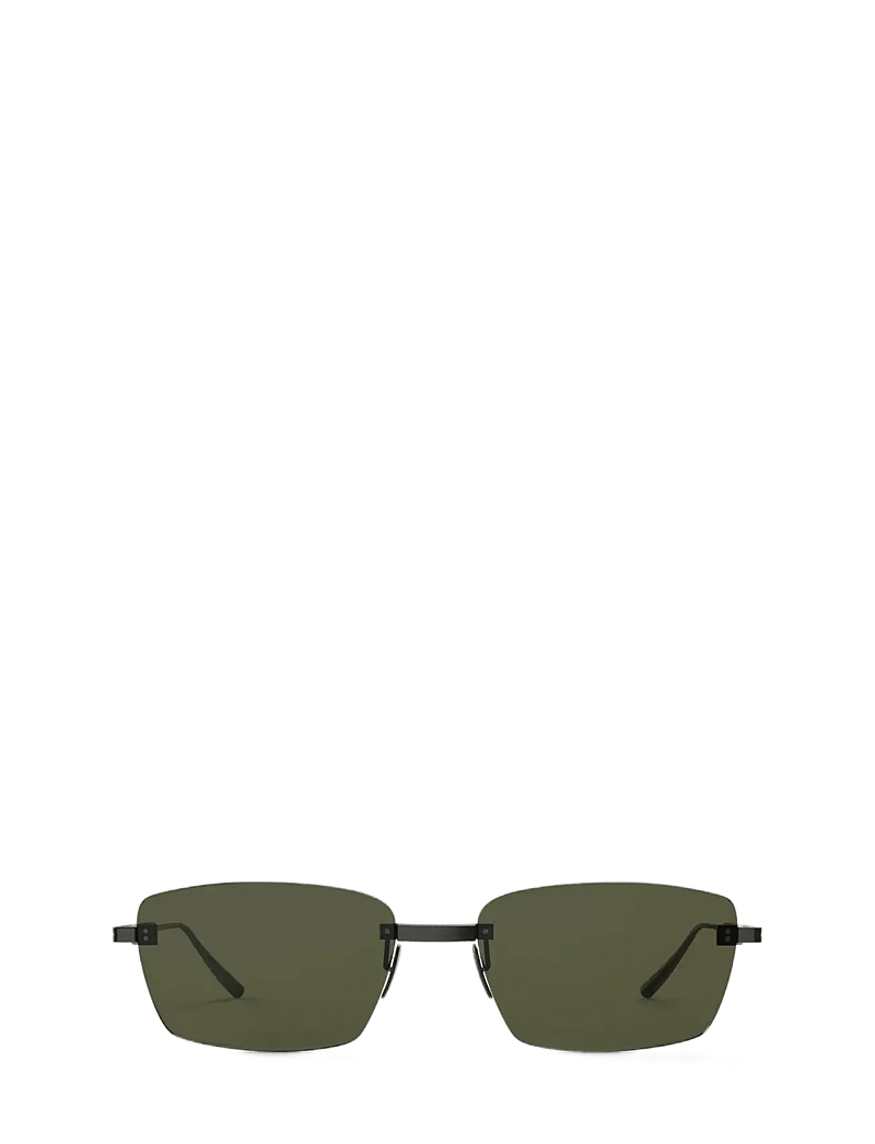ROTATE - 5. SQUARED RIMLESS FRAME - firkantede solbriller - chimi x black/dark green - 1