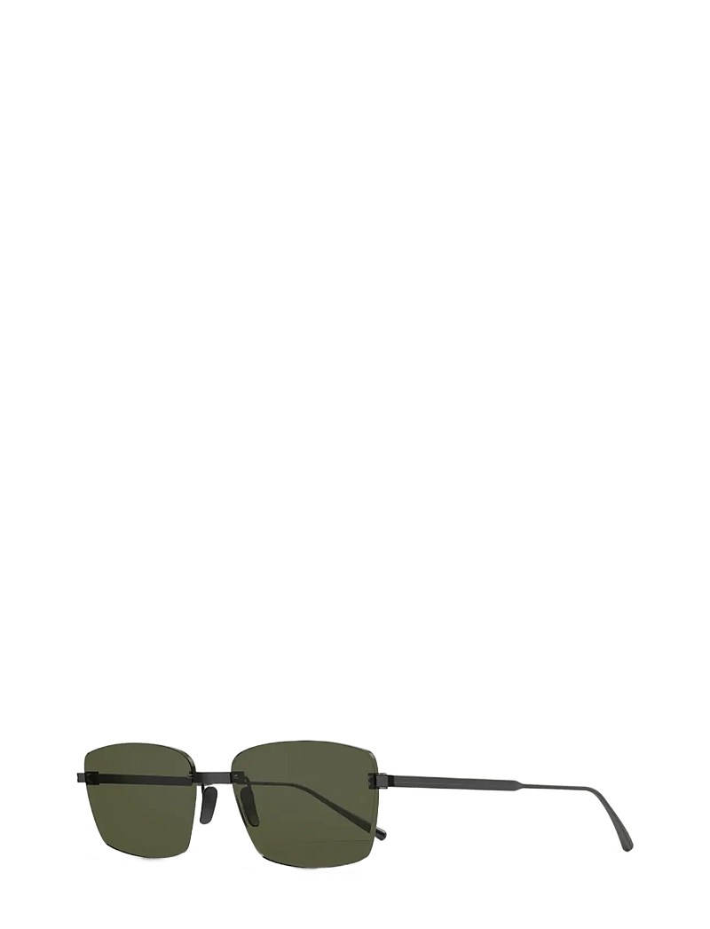 ROTATE - 5. SQUARED RIMLESS FRAME - firkantede solbriller - chimi x black/dark green - 2