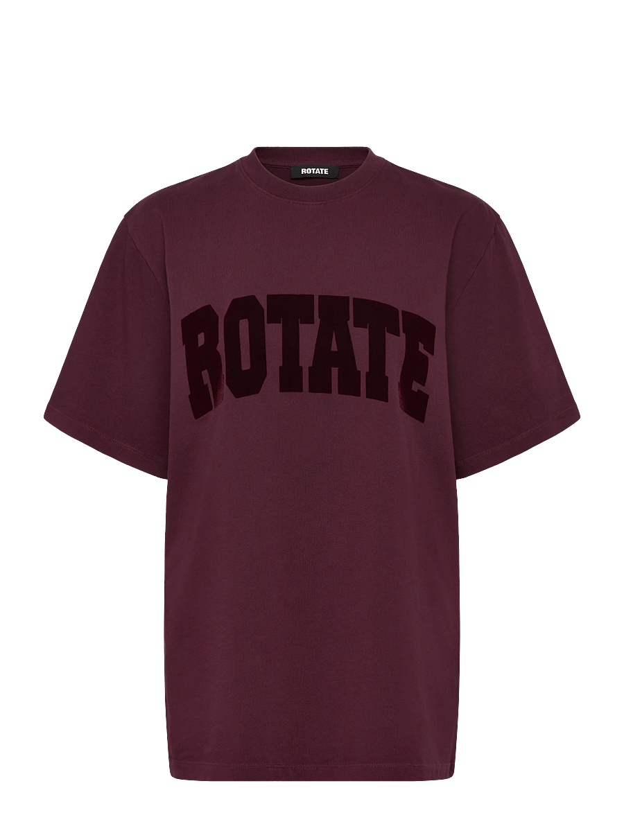 ROTATE - JERSEY OVERSIZED T-SHIRT - t-särgid - winetasting - 0