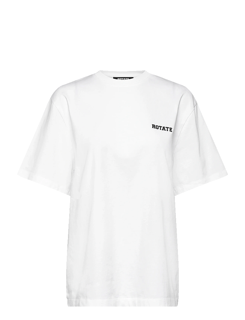 ROTATE - JERSEY OVERSIZED T-SHIRT - t-shirts - bright white - 0