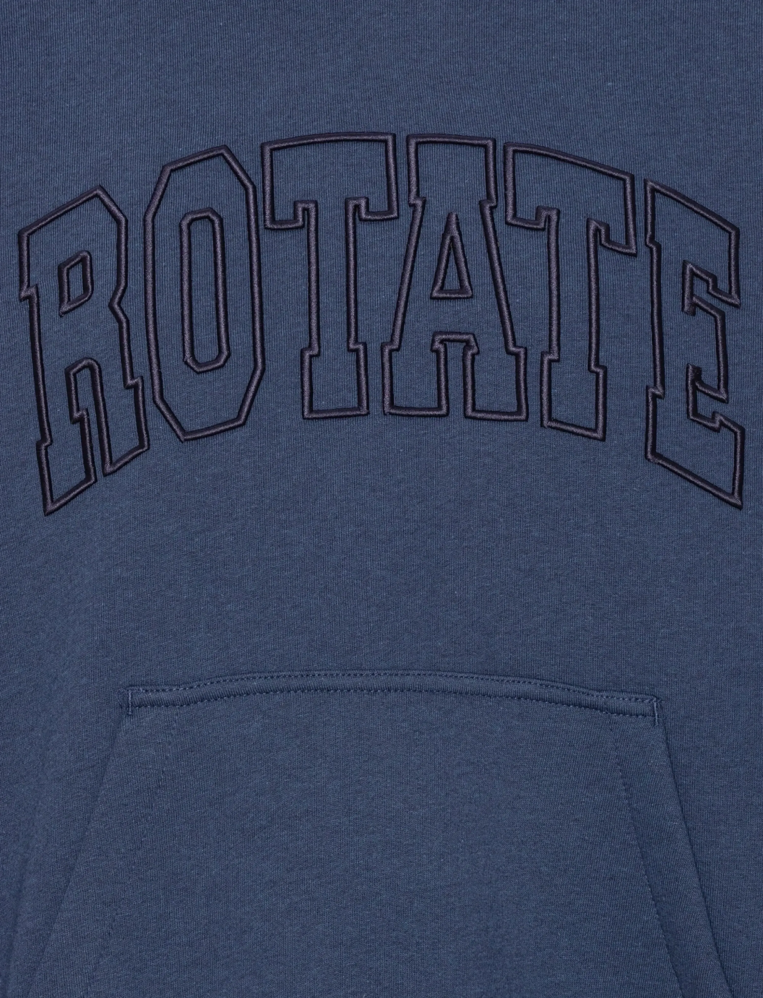 ROTATE - CLASSIC SWEAT HOODIE - navy blazer melange - 4