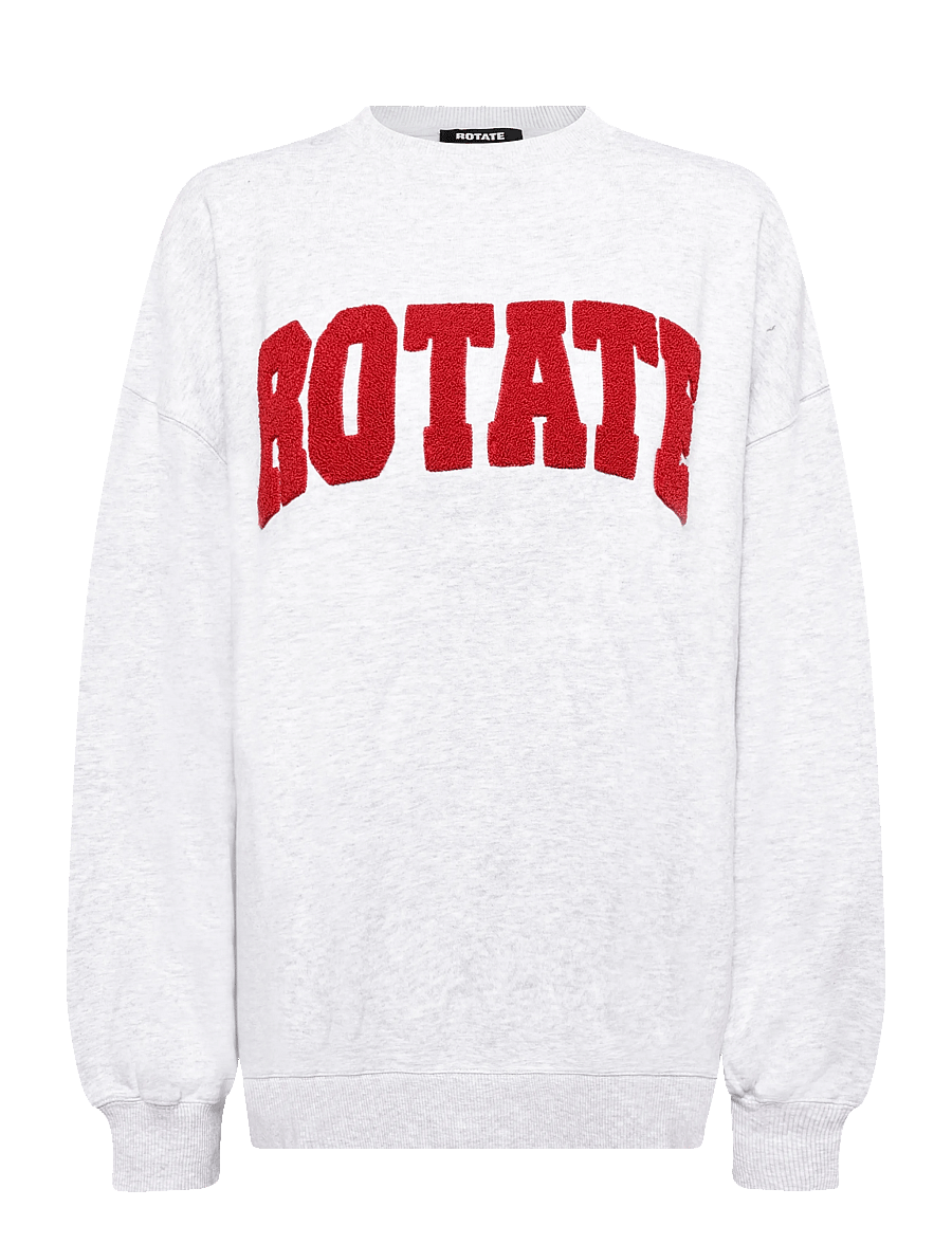 ROTATE - HEAVY SWEAT CREWNECK - sweatshirts - light grey melange - 0