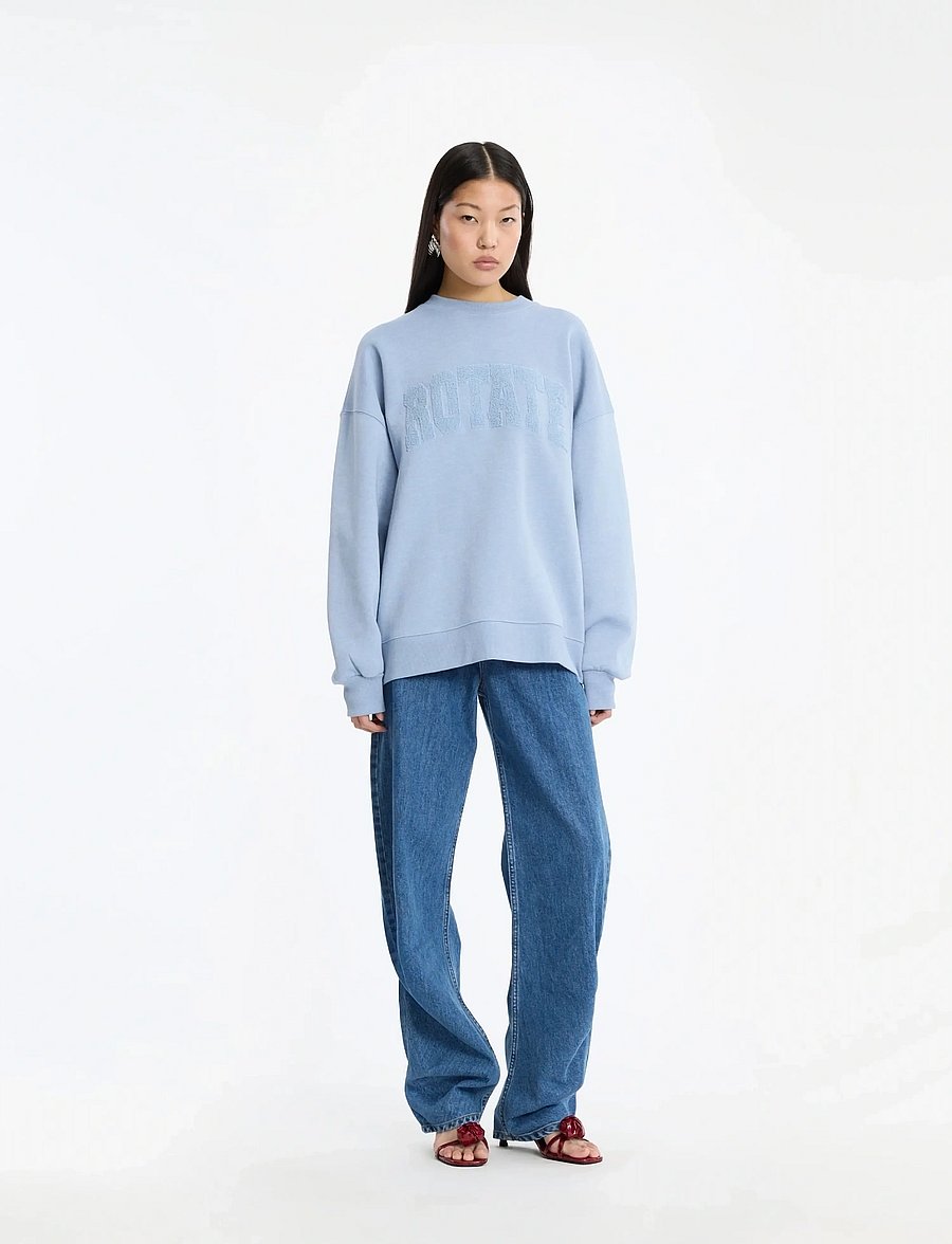 ROTATE - CLASSIC SWEATSHIRT - forever blue melange - 2
