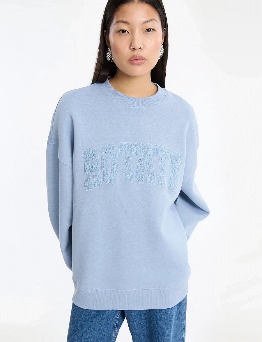 ROTATE - CLASSIC SWEATSHIRT - forever blue melange - 3