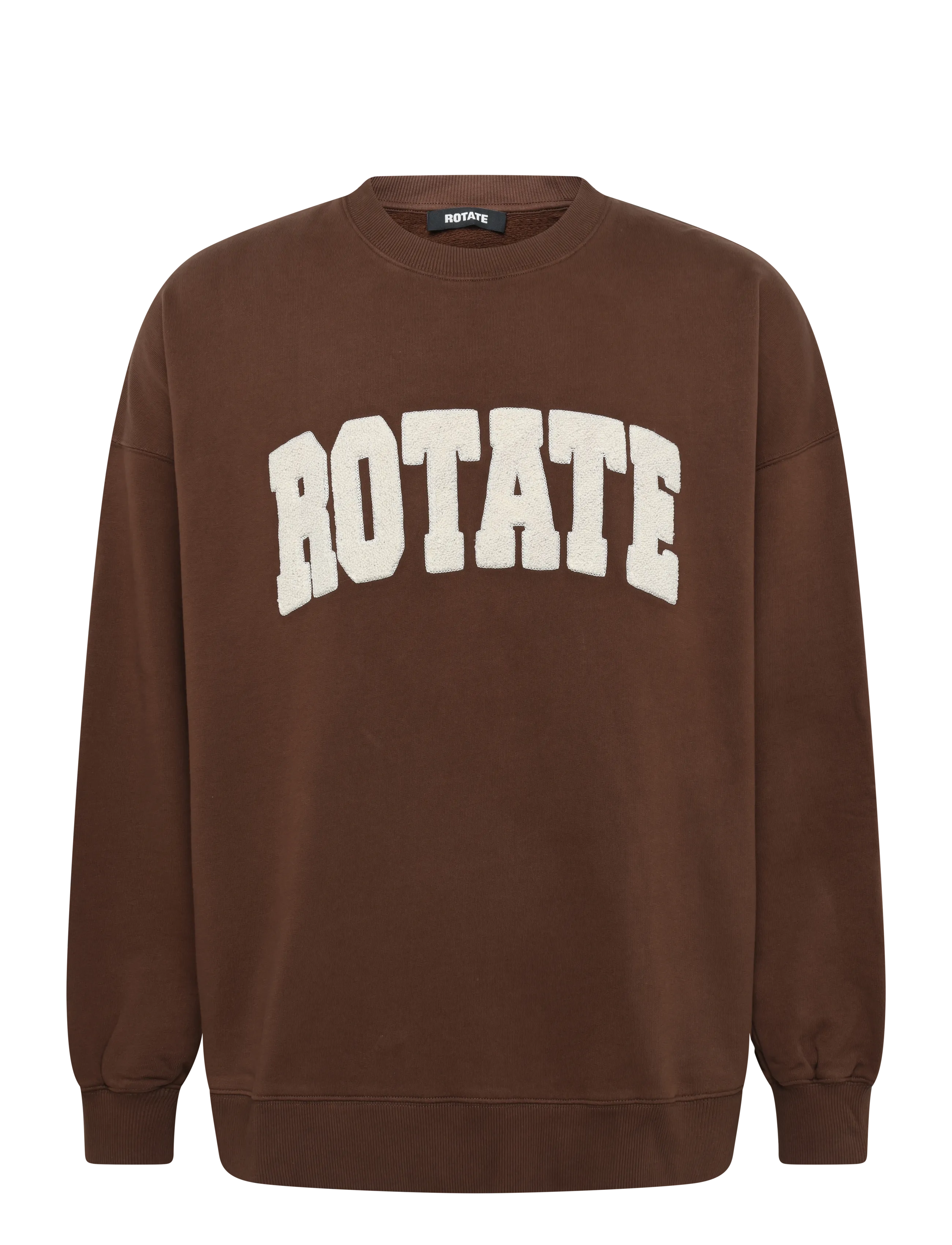 ROTATE HEAVY SWEAT CREWNECK - Summer in the city - CHESTNUT / brown