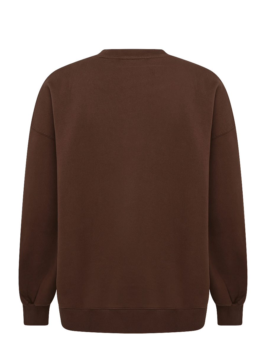 ROTATE - HEAVY SWEAT CREWNECK - special occasions - chestnut - 1