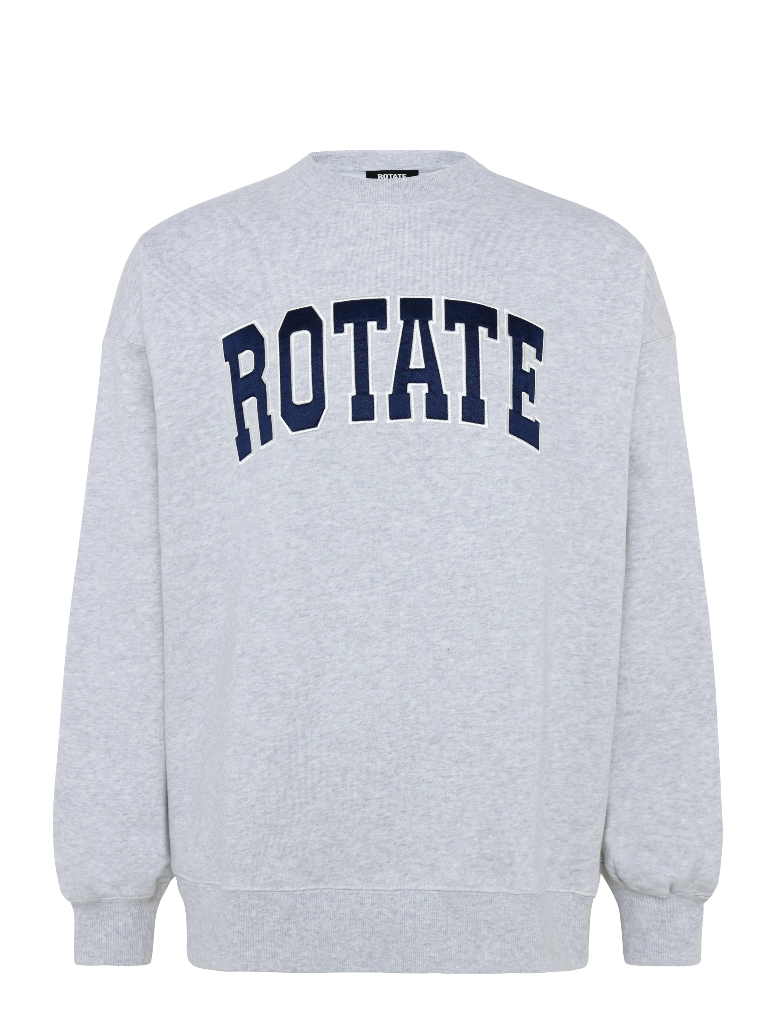 ROTATE CLASSIC SWEATSHIRT - Tänapäevane naiselikkus - LIGHT GREY MELANGE / grey