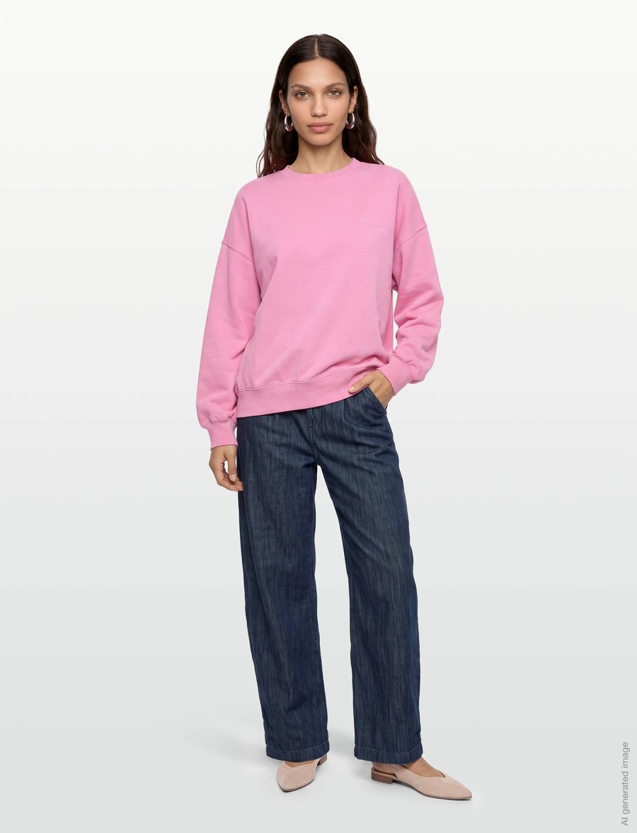 ROTATE - CLASSIC SWEATSHIRT - erilised sündmused - aurora pink melange - 0