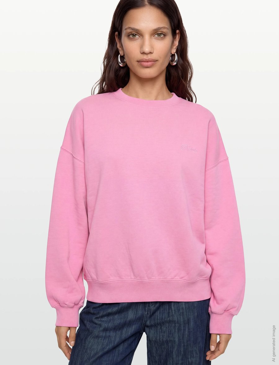 ROTATE - CLASSIC SWEATSHIRT - erilised sündmused - aurora pink melange - 3