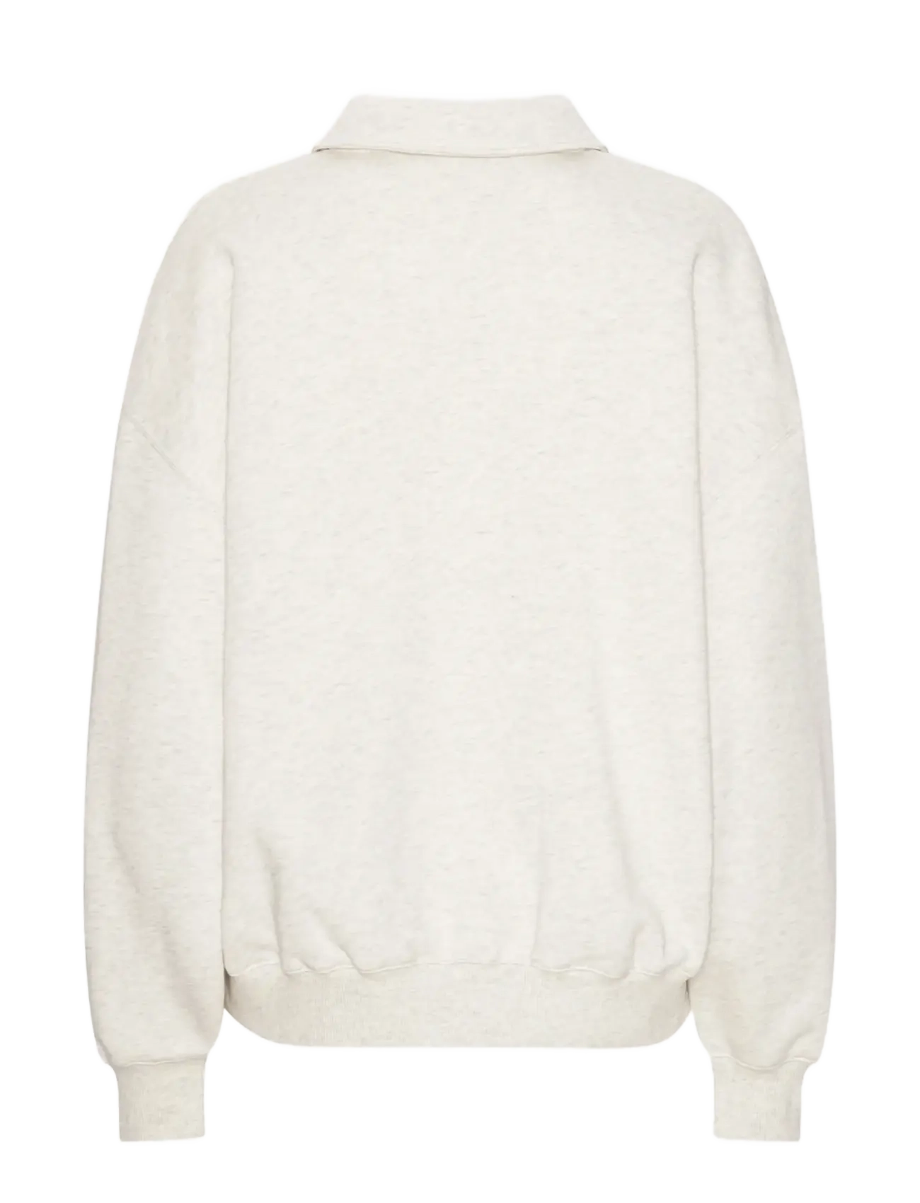 ROTATE - CLASSIC SWEAT POLO - white melange - 2