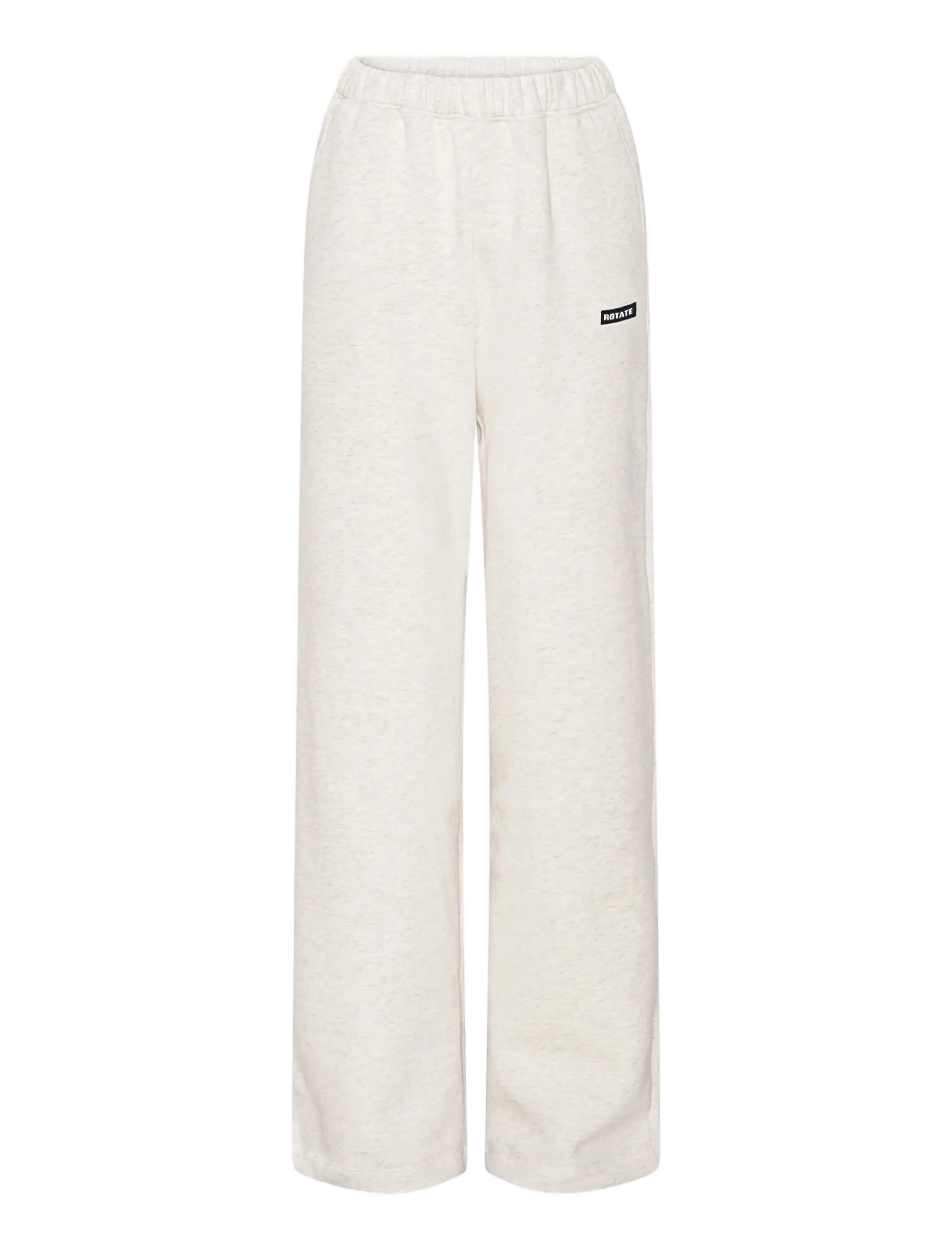 ROTATE CLASSIC SWEAT PANTS - Sweatpants - WHITE MELANGE / white
