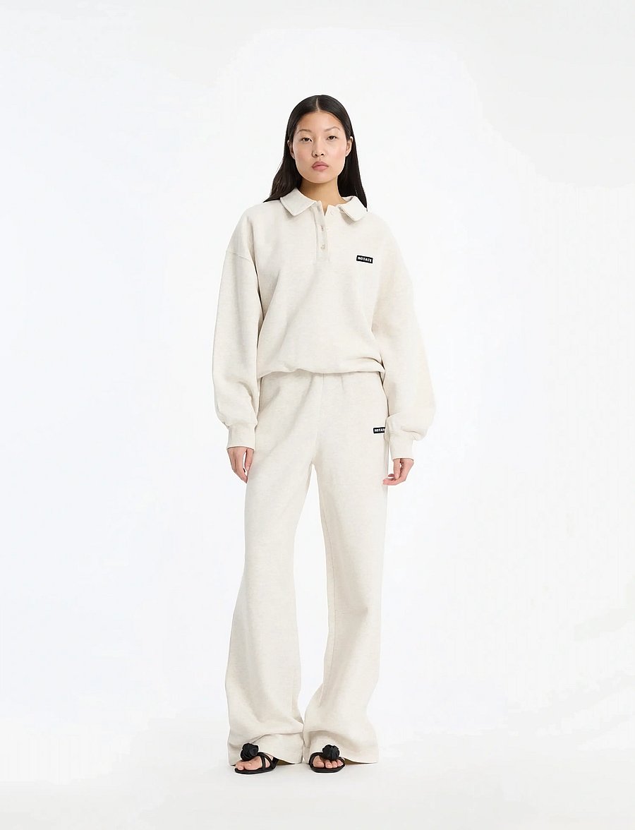 ROTATE - CLASSIC SWEAT PANTS - white melange - 2