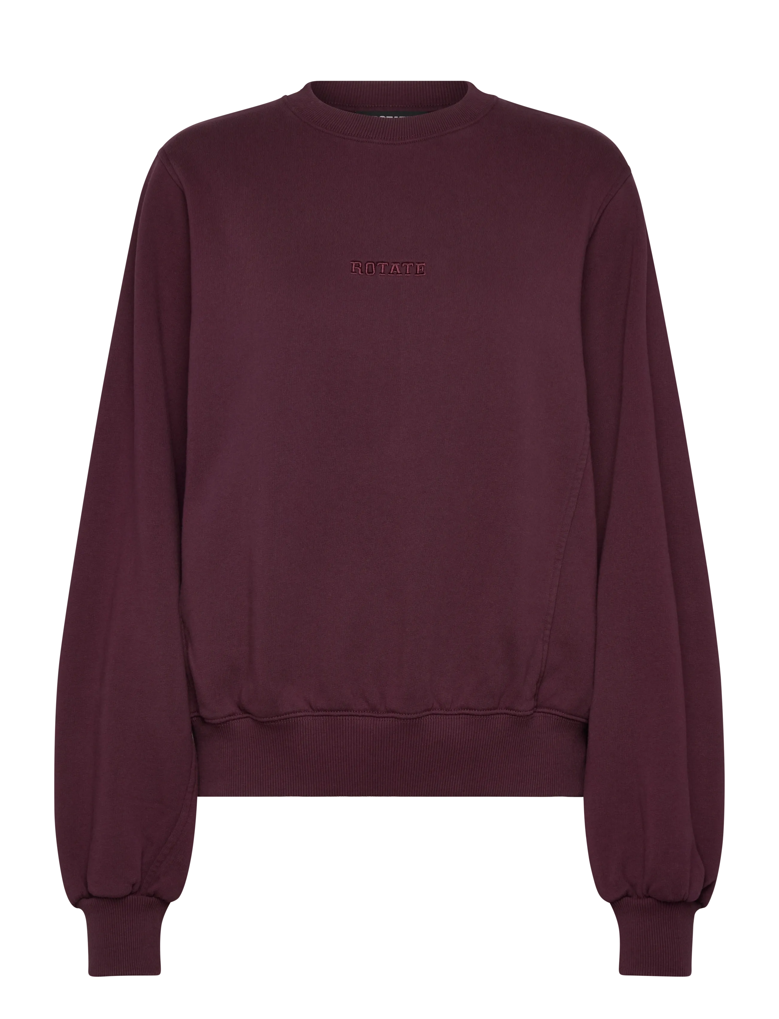ROTATE CLASSIC SWEATSHIRT - Sweaters - WINETASTING / burgundy