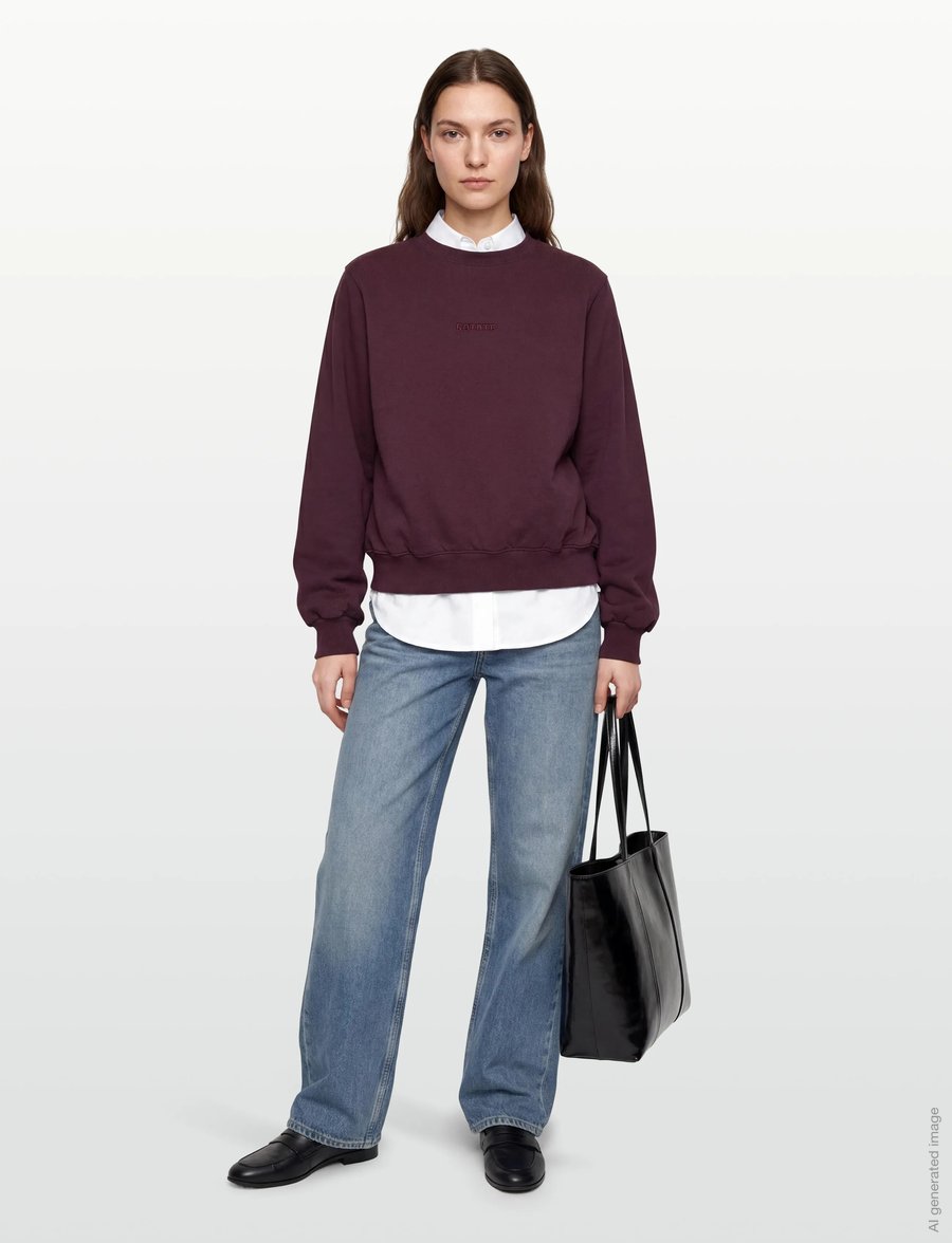 ROTATE - CLASSIC SWEATSHIRT - dressipluusid - winetasting - 0
