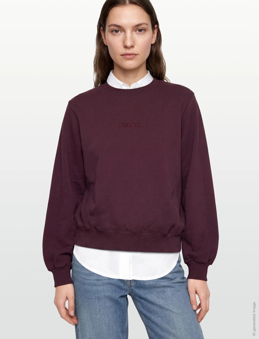 ROTATE - CLASSIC SWEATSHIRT - dressipluusid - winetasting - 3