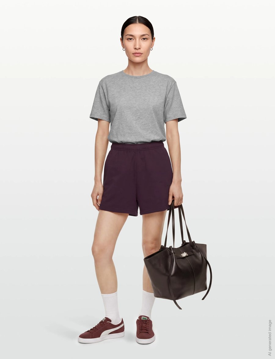 ROTATE - CLASSIC SWEAT SHORTS - sweatshorts - winetasting - 0